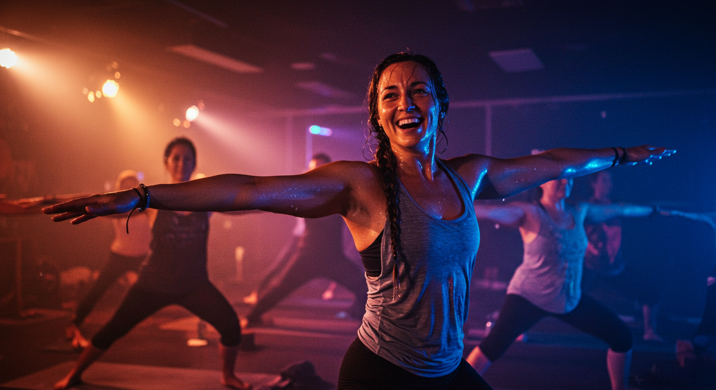 hot yoga bikram yoga class yoga hell brooklyn